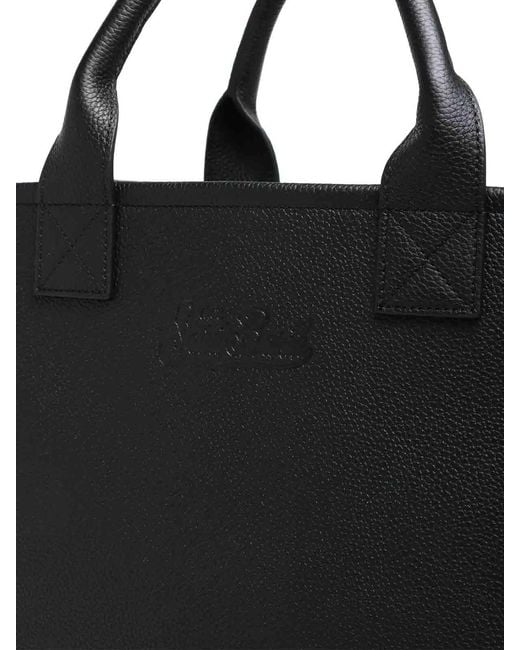 Mc2 Saint Barth Black Vanity Bag Large