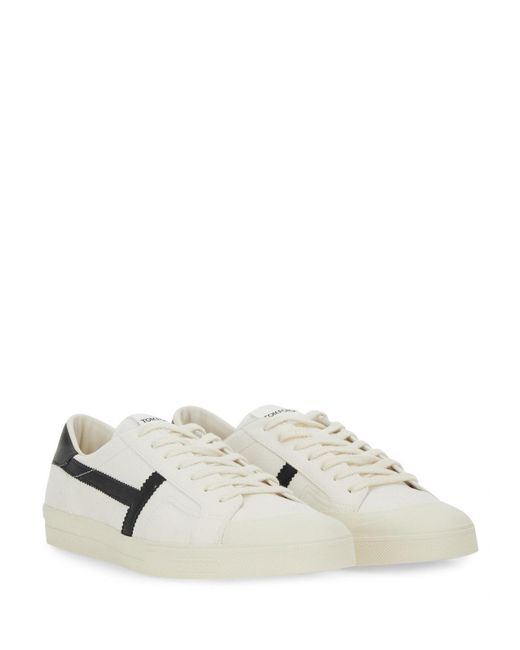Tom Ford White Jarvis Sneaker for men