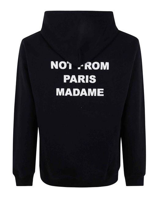 Drole de Monsieur Blue Logo Sweatshirt for men