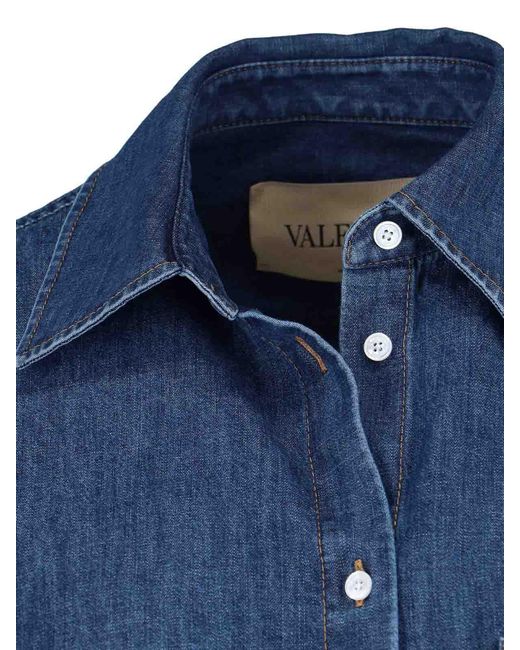 Valentino Blue Shirt