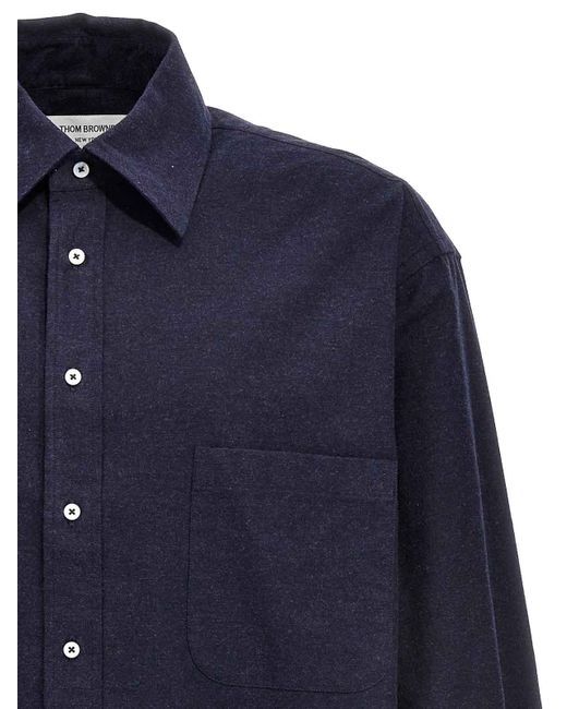 Thom Browne Blue Rwb' Shirt for men