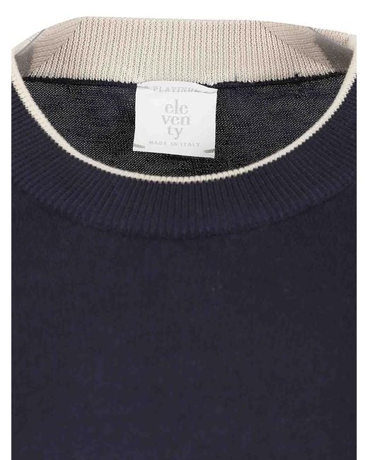 Eleventy Blue Sweater for men