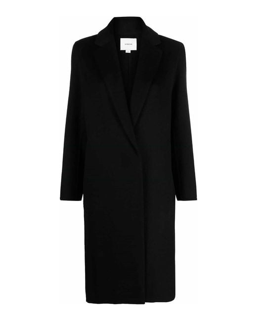 Vince Black Coat 1 Button
