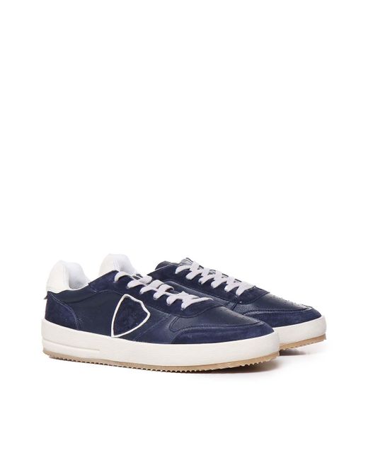 Philippe Model Blue Sneakers Nice for men