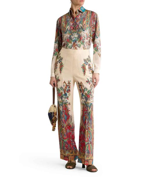 Camicia Lunga di Etro in White