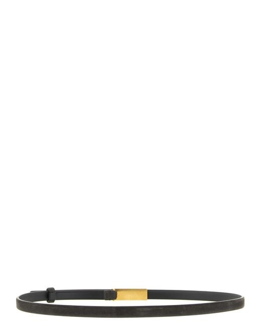 Khaite White Empire Belt