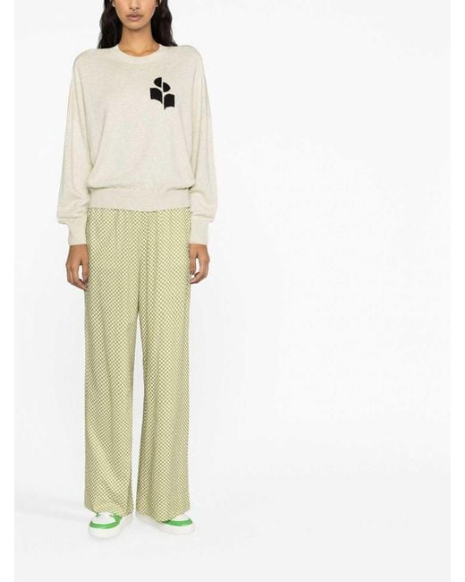 Isabel Marant White Marisans Sweater