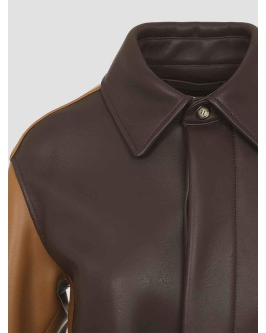 Loewe Brown Lambskin Coat