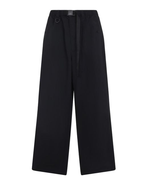Y-3 Blue Nylon Pants for men
