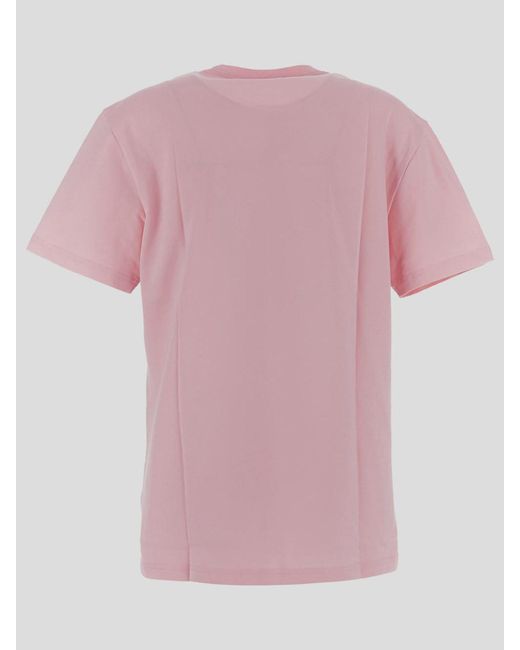 Versace Pink T-shirt With Short Sleeves