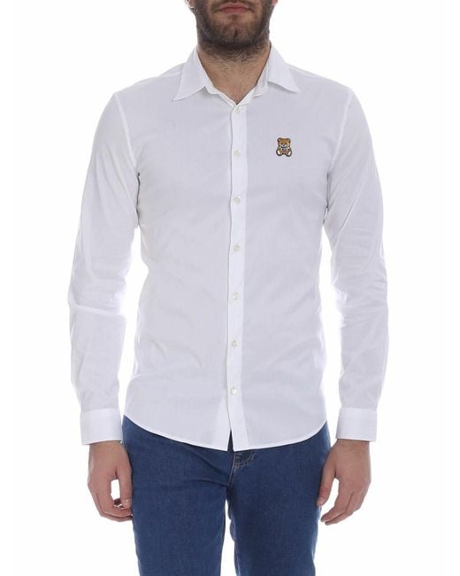 Moschino White Shirts for men