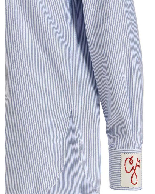 Golden Goose Deluxe Brand Blue Shirt
