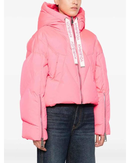 Khrisjoy Pink Crop Iconic Milano