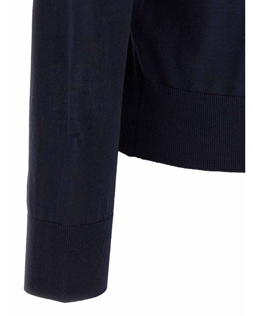 DSquared² Blue Logo Embroidery Polo Shirt