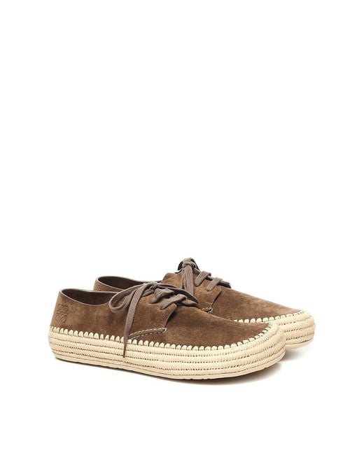 Stringate Rio di Loewe in Brown da Uomo