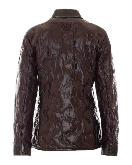 Mulberry Brown Dipladenia Down Jacket