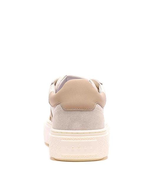 Hogan Pink Crosswind Sneakers