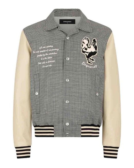 DSquared² Gray Jacket for men