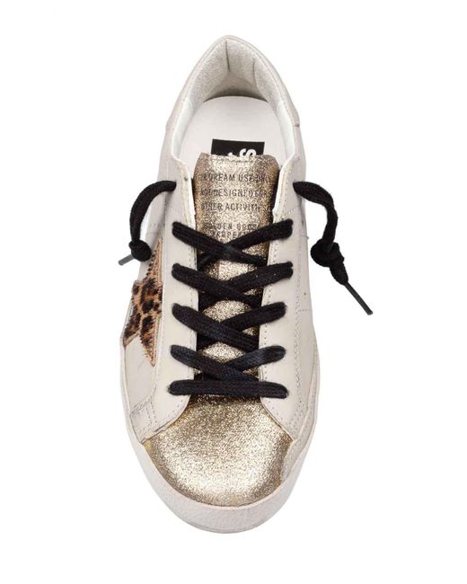 Golden Goose Deluxe Brand Natural Super Star Sneakers