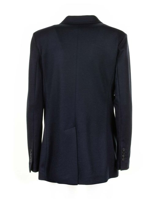 Circolo 1901 Blue Double-Breasted Jacket