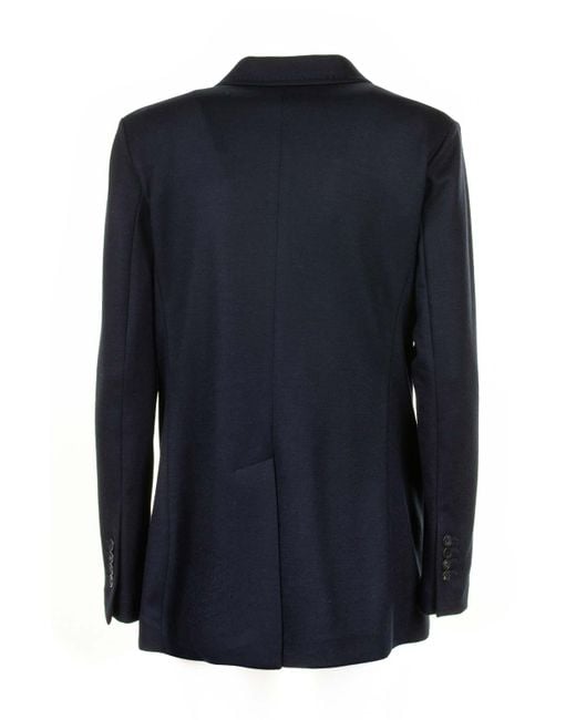 Circolo 1901 Blue Double-Breasted Jacket