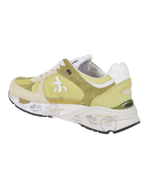 Premiata Metallic Sneakers
