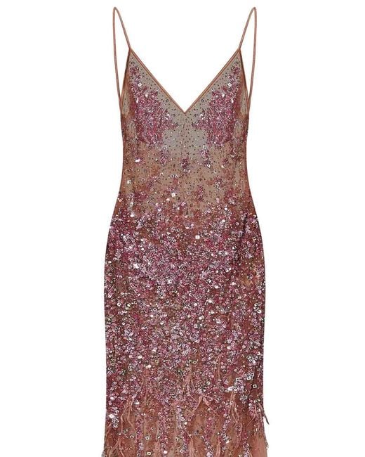ROOM76 Purple Long Dress