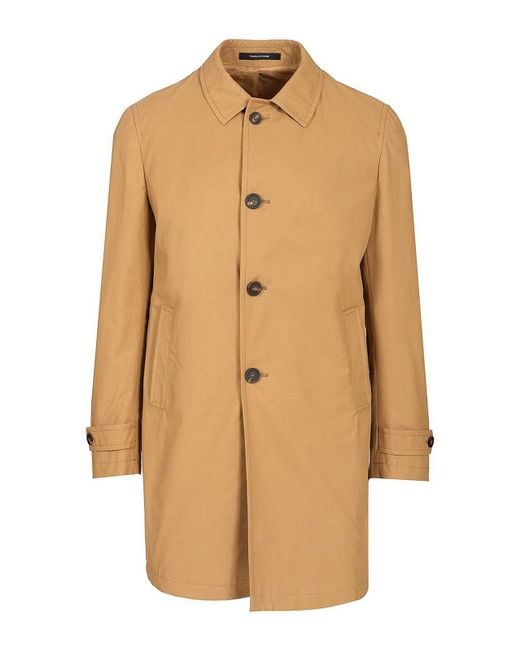 Tagliatore Natural Unlined Raincoat for men