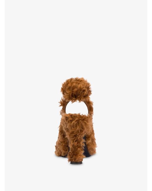 Moschino Brown Orsetto Sling Back