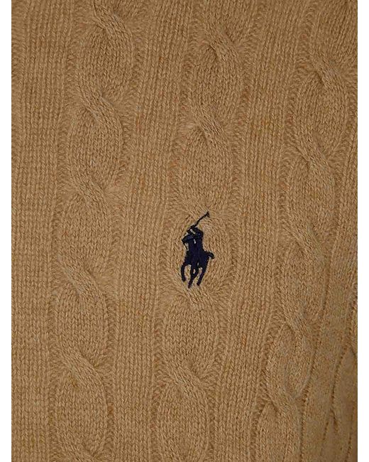 Polo Ralph Lauren Natural Crew Neck Jumper for men