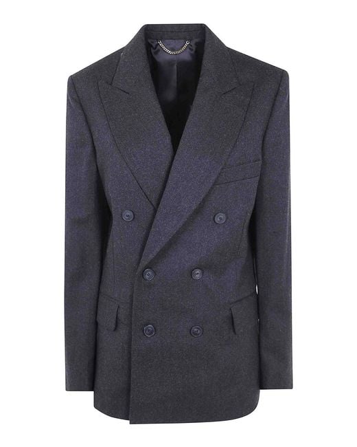 Victoria Beckham Blue Beatrice Jacket