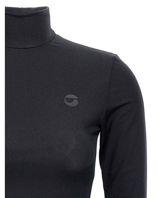 Coperni Black Hybrid Dress