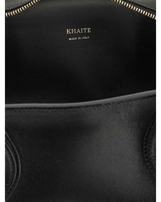 Khaite Black Donna Shoulder Bag