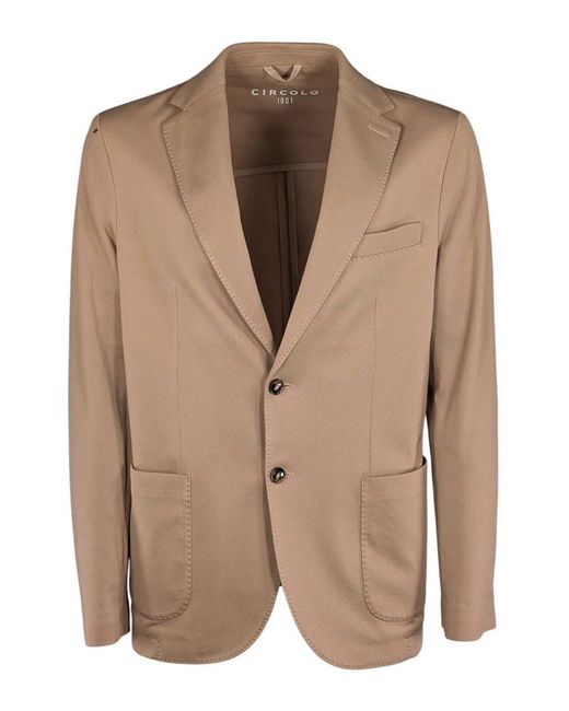 Circolo 1901 Brown Premium Blazer for men