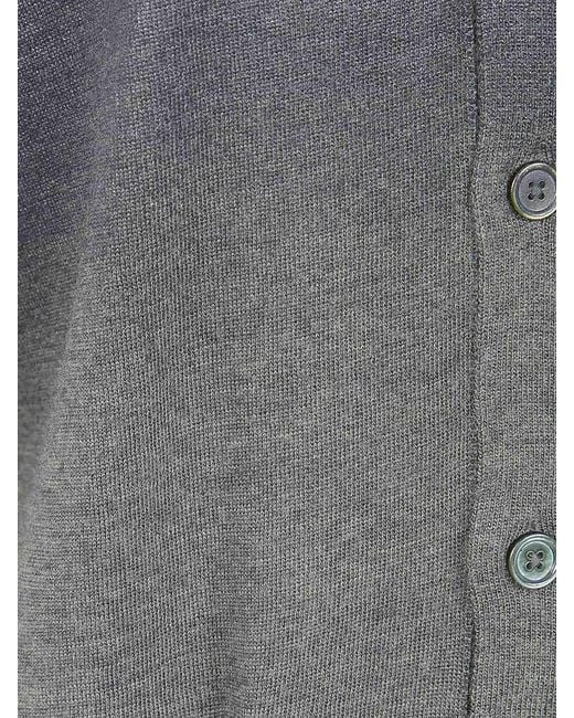 Maison Margiela Gray V Neck Cardigan