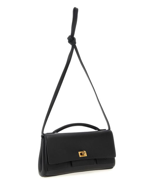 Balenciaga Bel Air Clutch in Black | Lyst