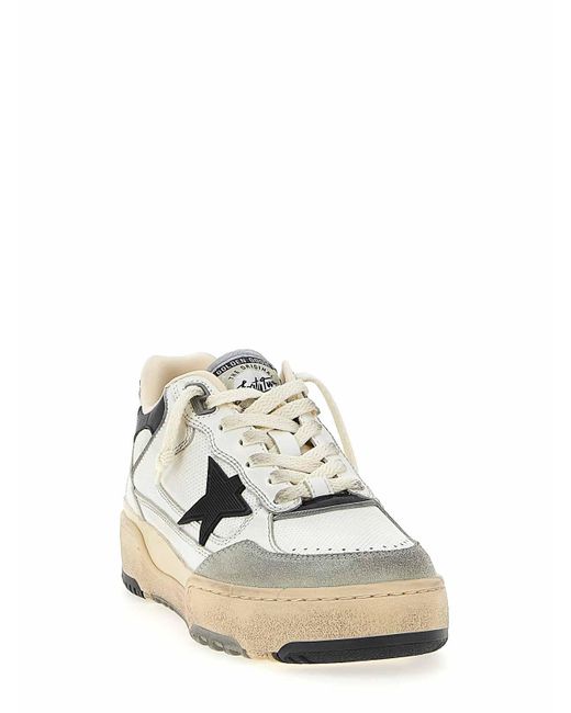 Golden Goose Deluxe Brand White 'Forty2' Sneakers