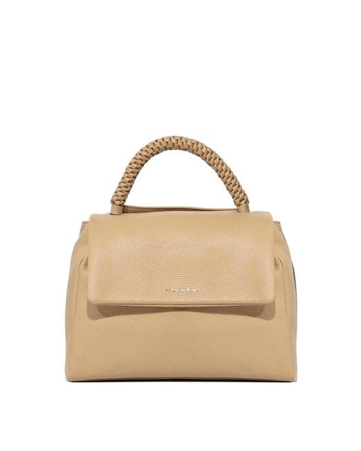 Orciani Natural Sveva Sense Scooby Medium Biscuit Bag