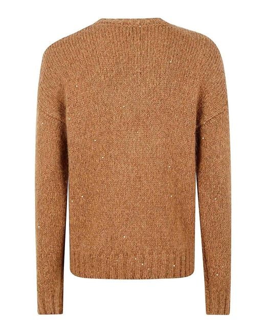 Eleventy Brown Sweater