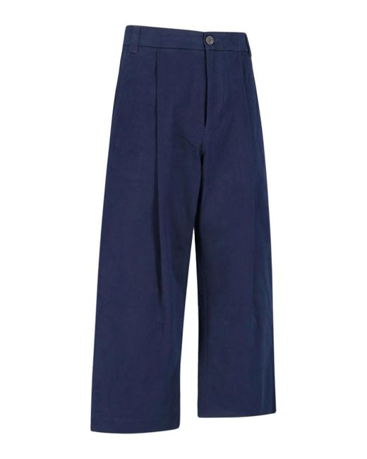 Studio Nicholson Blue Trousers for men