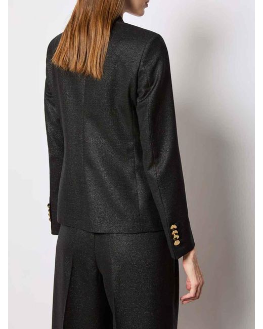 L.b.m. 1911 Black Ilaria Lurex Jacket