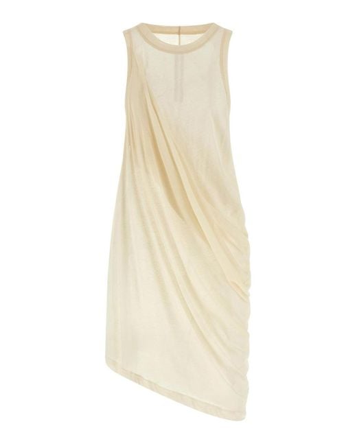 Rick Owens White Anthem Tank Top for men
