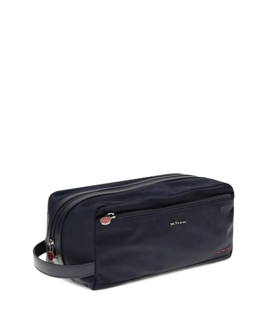 Kiton Blue Beauty Case for men