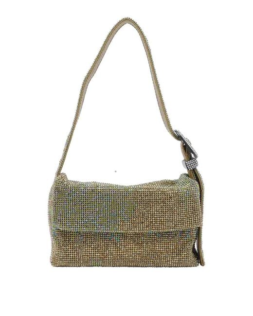 Benedetta Bruzziches Metallic Vitty La Mignon Shoulder Bag
