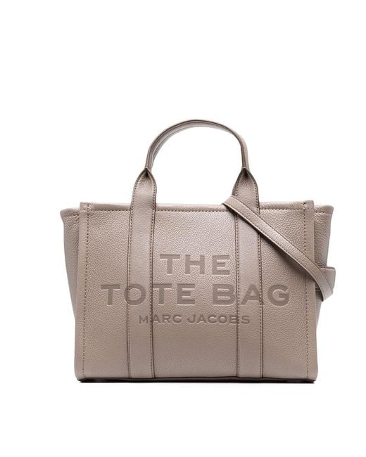 Marc Jacobs Multicolor Beige The Tote Bag Small Leather Bag