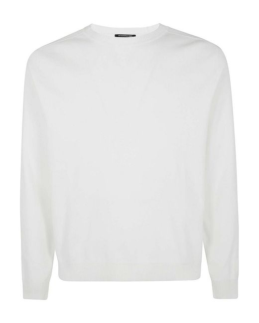 C P Company White The Metropolis Series Cotton Stretch Knit for men