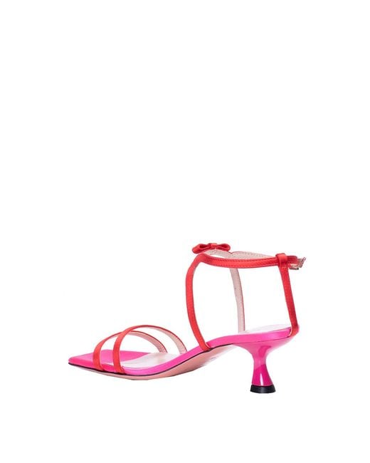 Vivetta Pink Bicolour Sandal