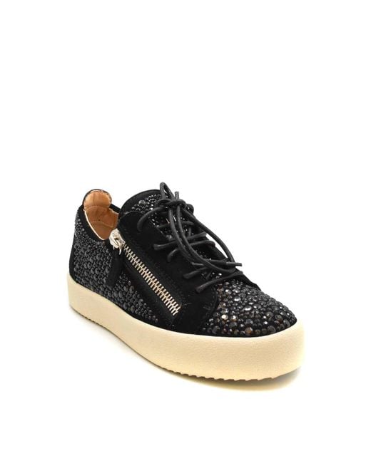 Giuseppe Zanotti Black Sneakers