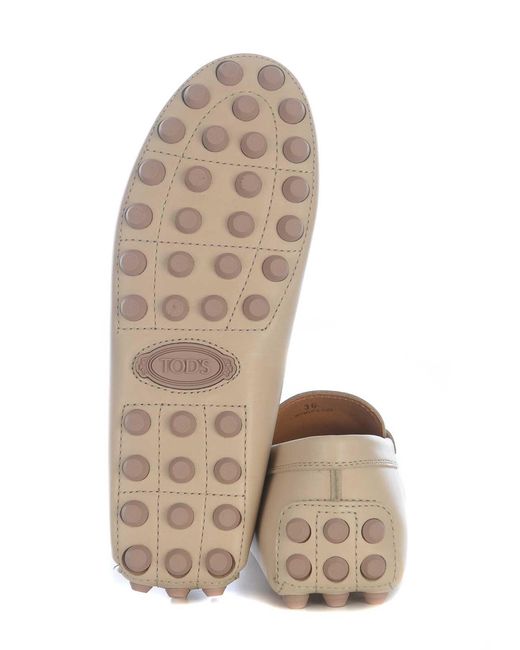 Tod's Natural Mocassins "Bubble"
