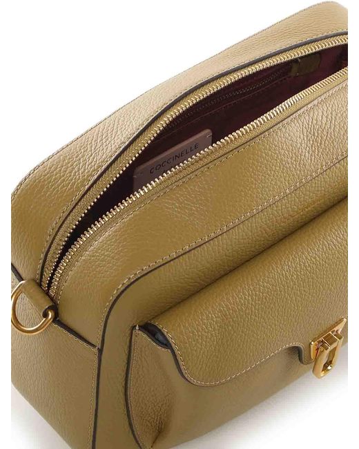Coccinelle Metallic Beat Leather Bag